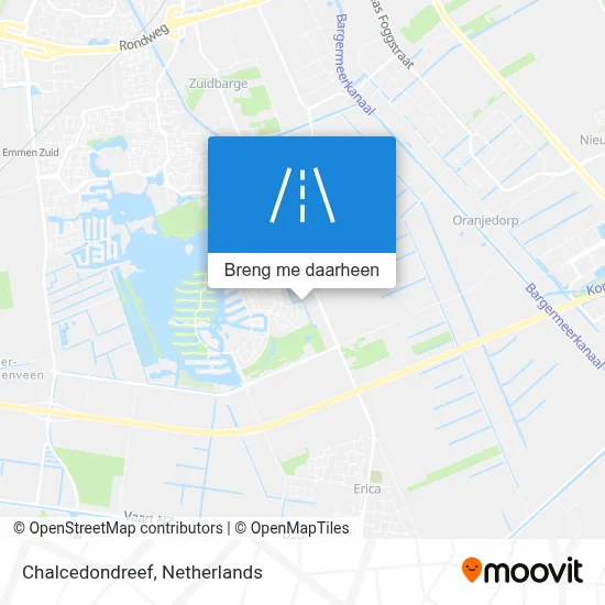 Chalcedondreef kaart