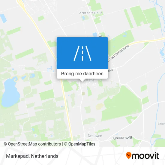 Markepad kaart