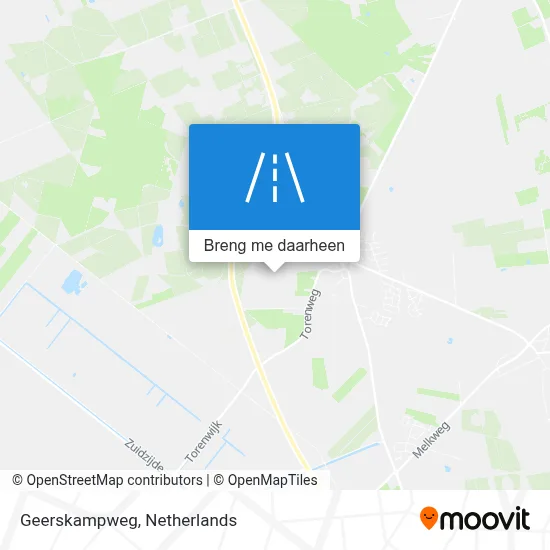 Geerskampweg kaart