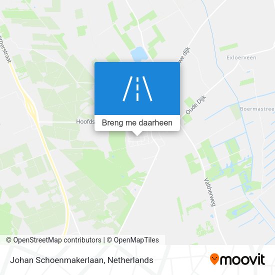 Johan Schoenmakerlaan kaart