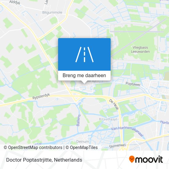 Doctor Poptastrjitte kaart