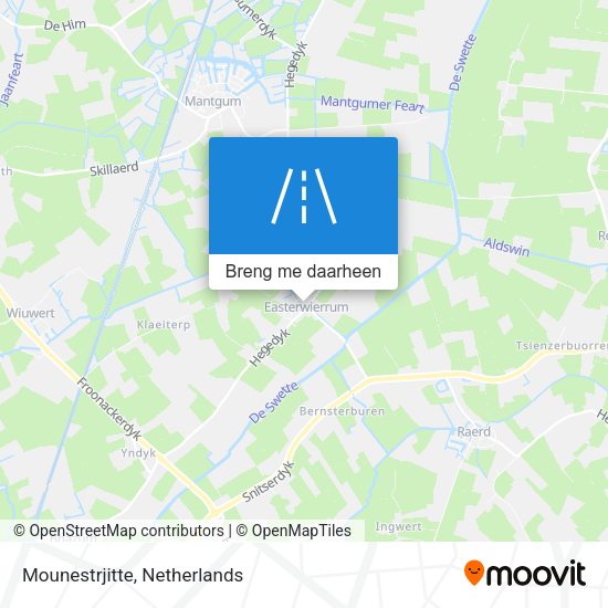 Mounestrjitte kaart