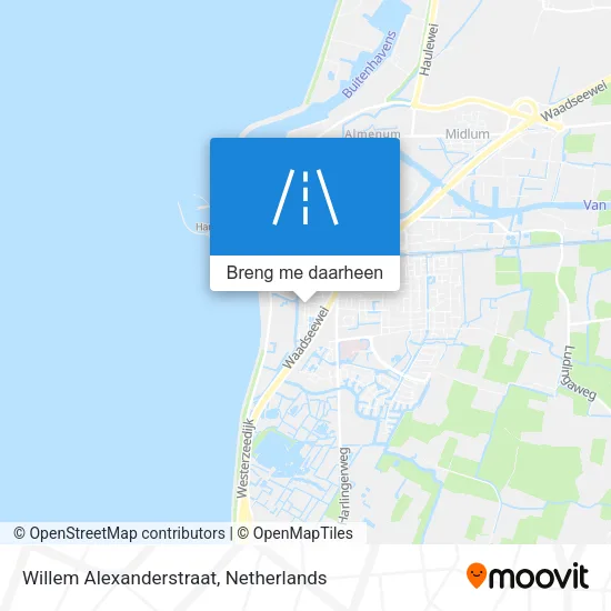 Willem Alexanderstraat kaart