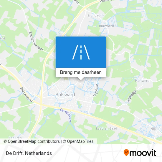 De Drift kaart