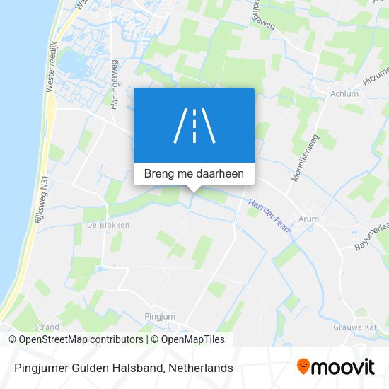 Pingjumer Gulden Halsband kaart