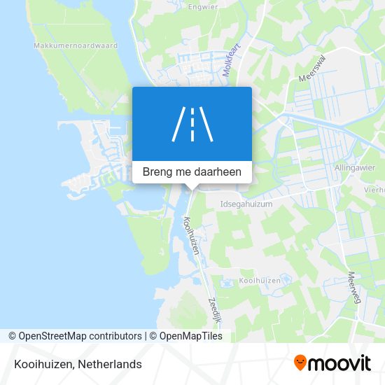 Kooihuizen kaart