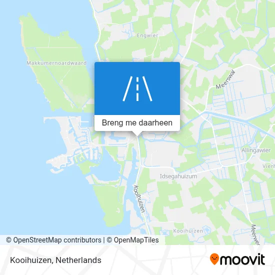 Kooihuizen kaart