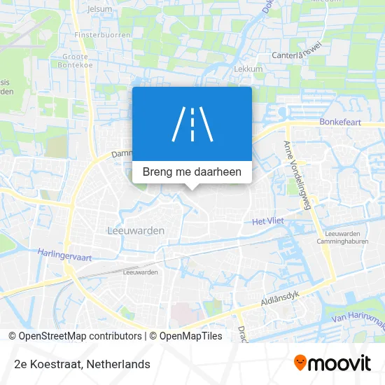 2e Koestraat kaart