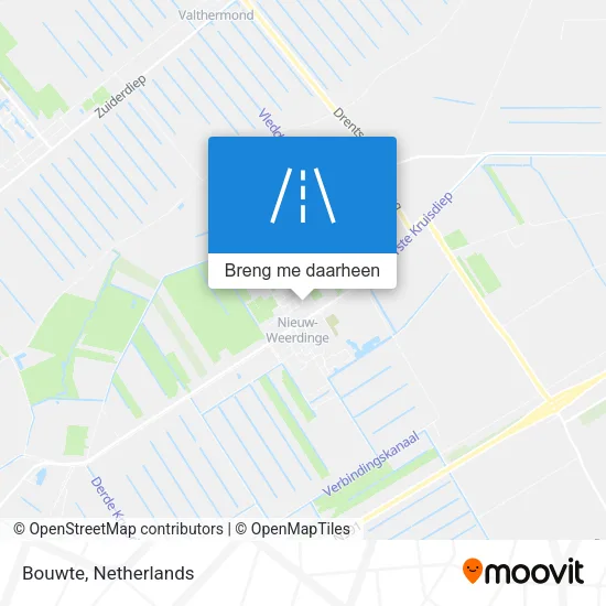 Bouwte kaart