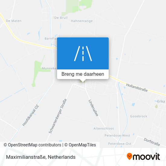Maximilianstraße kaart