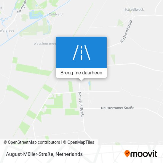 August-Müller-Straße kaart