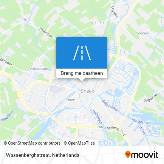 Wassenberghstraat kaart