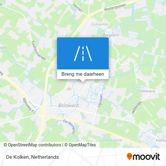 De Kolken kaart