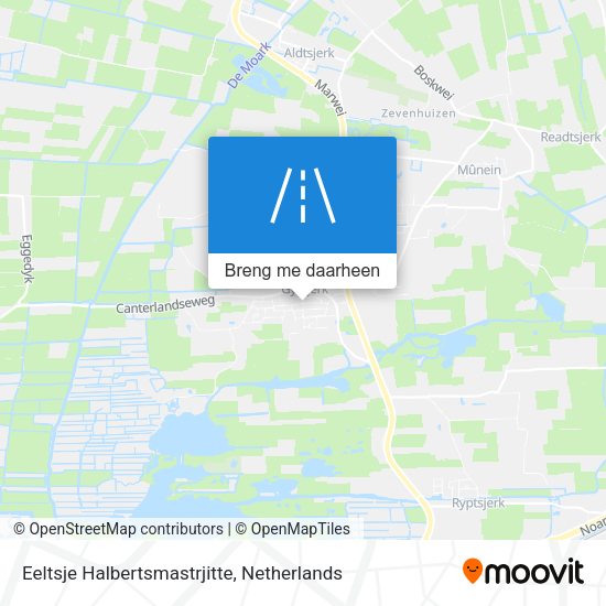 Eeltsje Halbertsmastrjitte kaart
