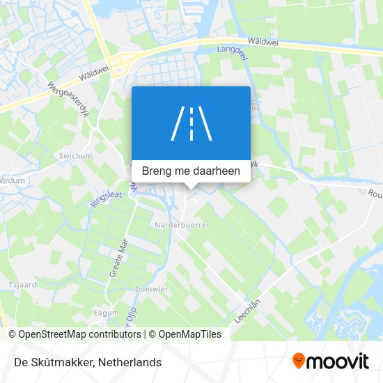 De Skûtmakker kaart