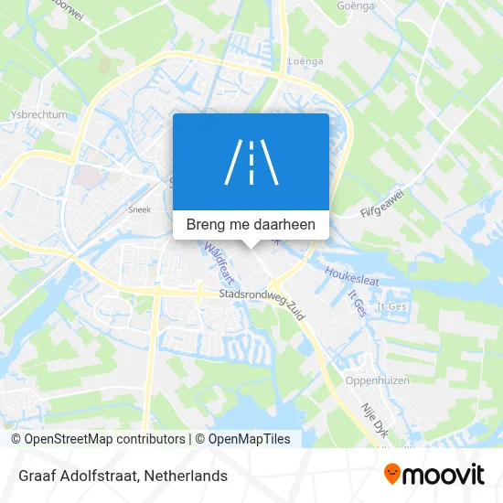 Graaf Adolfstraat kaart