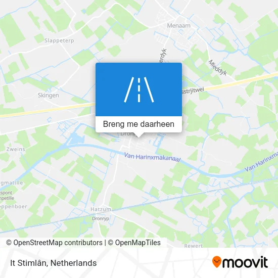 It Stimlân kaart