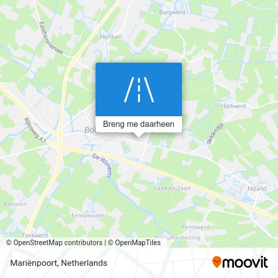 Mariënpoort kaart