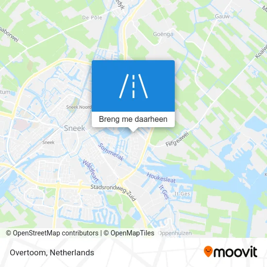 Overtoom kaart