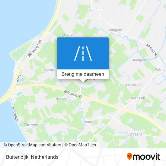 Buitendijk kaart