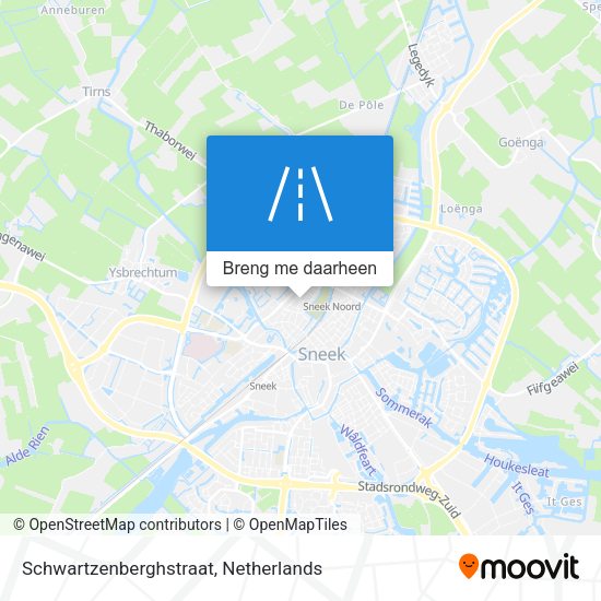 Schwartzenberghstraat kaart