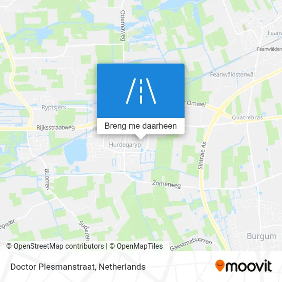 Doctor Plesmanstraat kaart