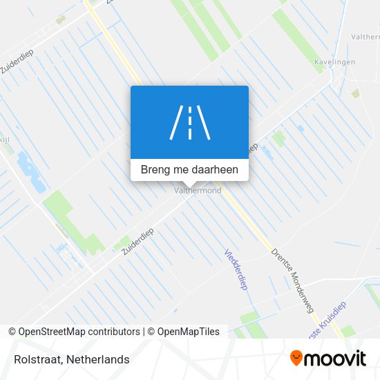 Rolstraat kaart