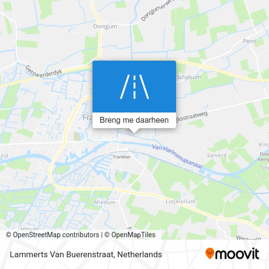Lammerts Van Buerenstraat kaart