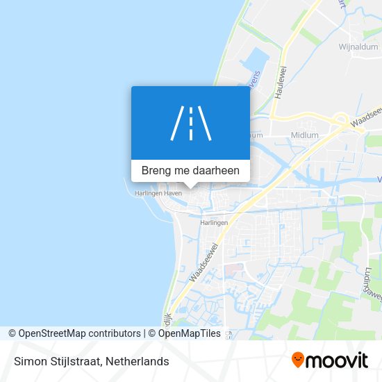 Simon Stijlstraat kaart
