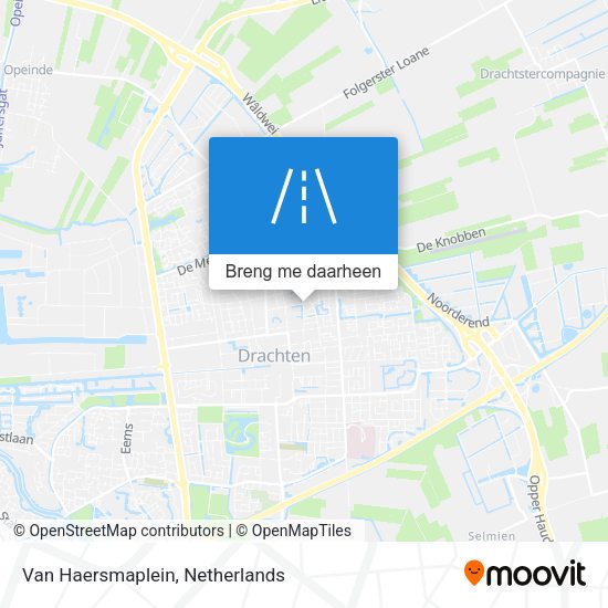 Van Haersmaplein kaart