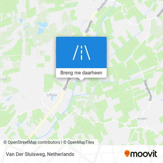Van Der Sluisweg kaart