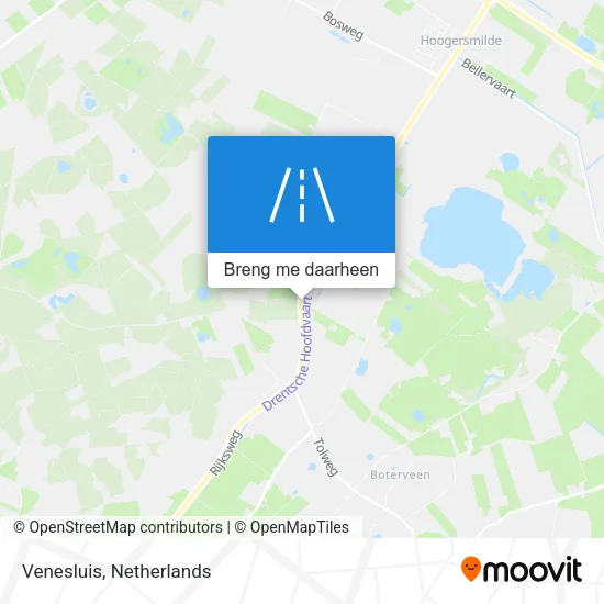 Venesluis kaart