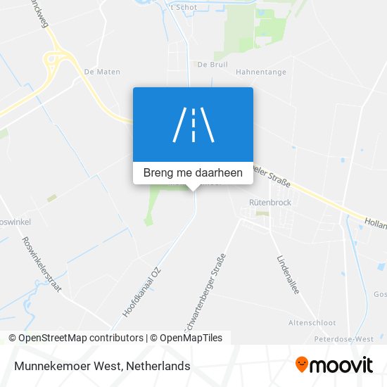 Munnekemoer West kaart