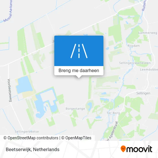 Beetserwijk kaart