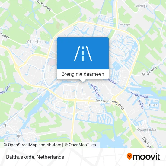 Balthuskade kaart