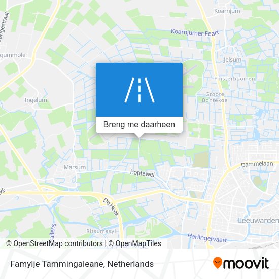 Famylje Tammingaleane kaart