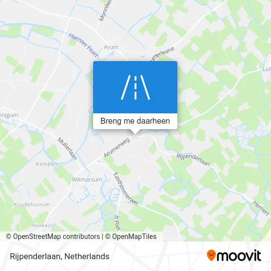 Rijpenderlaan kaart