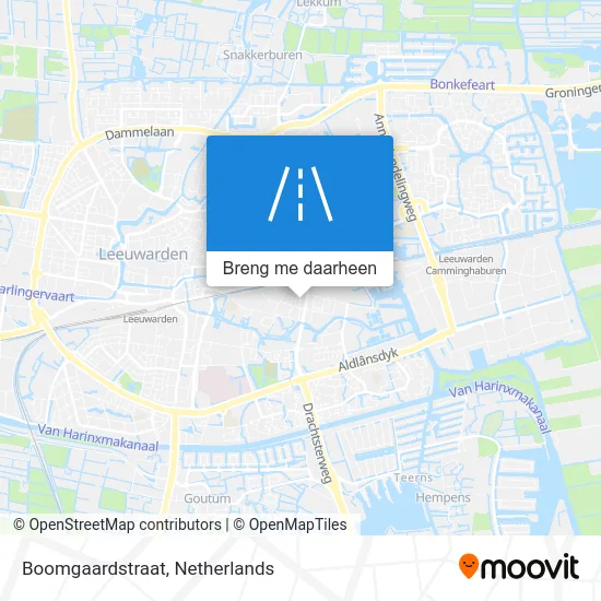 Boomgaardstraat kaart