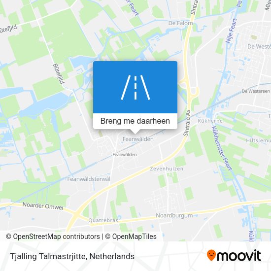 Tjalling Talmastrjitte kaart