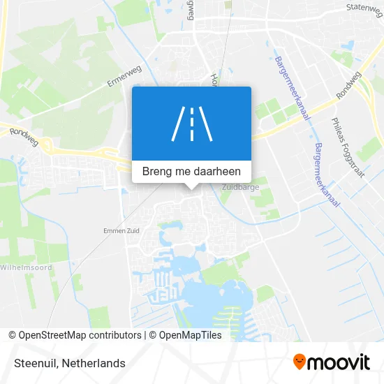 Steenuil kaart