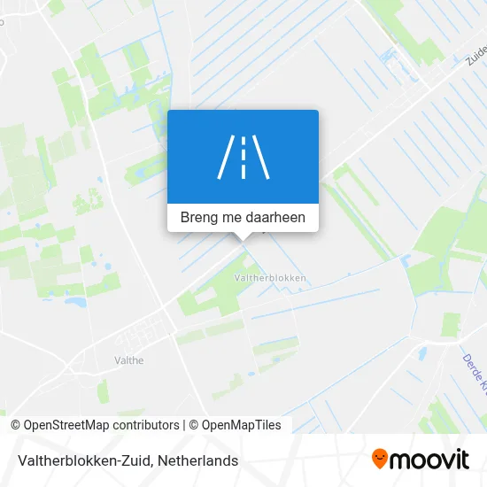 Valtherblokken-Zuid kaart