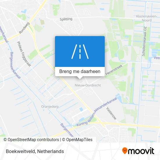 Boekweitveld kaart