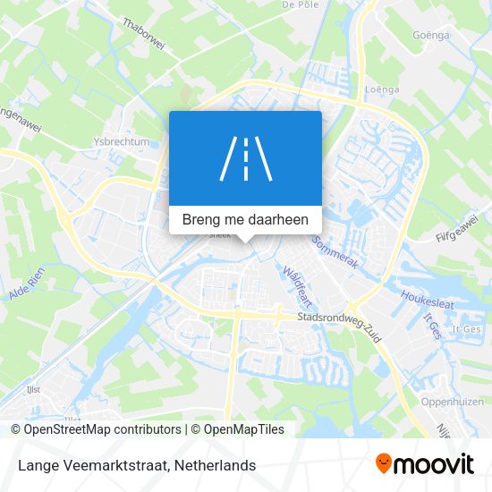 Lange Veemarktstraat kaart