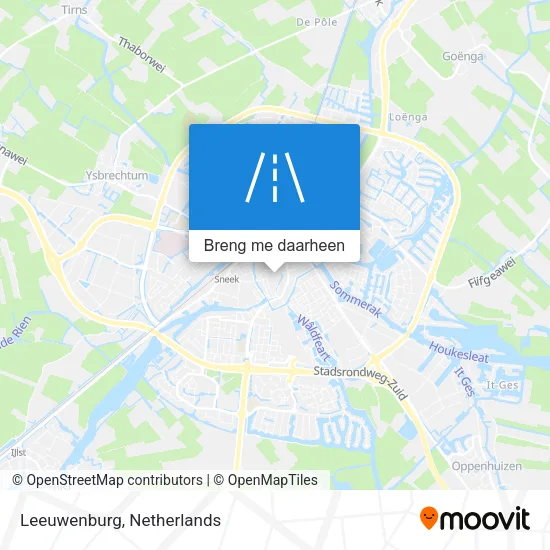 Leeuwenburg kaart