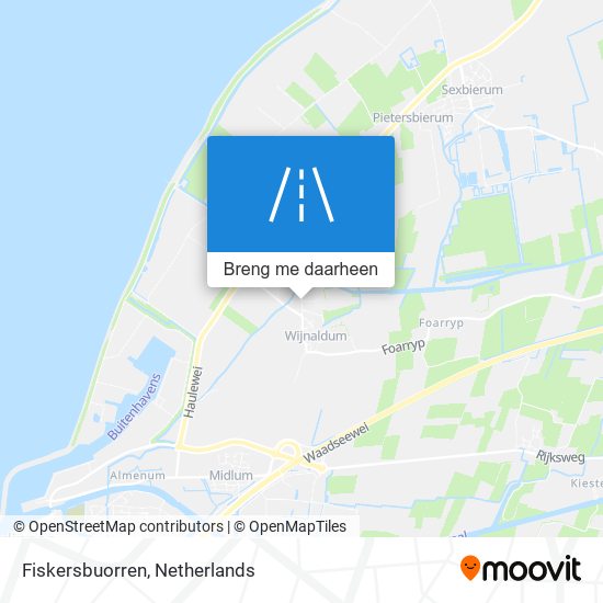 Fiskersbuorren kaart