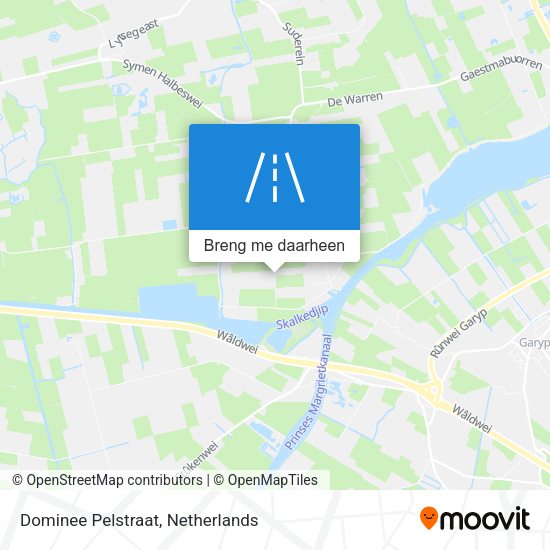 Dominee Pelstraat kaart