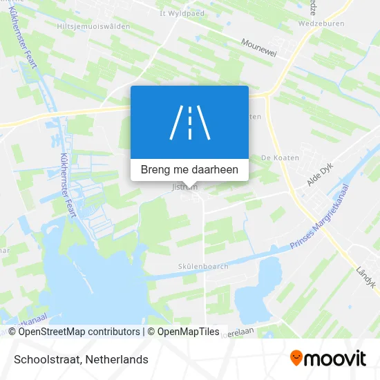 Schoolstraat kaart