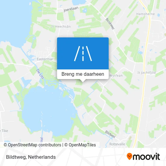 Bildtweg kaart