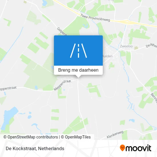 De Kockstraat kaart