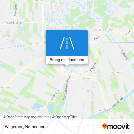 Wilgeroos kaart